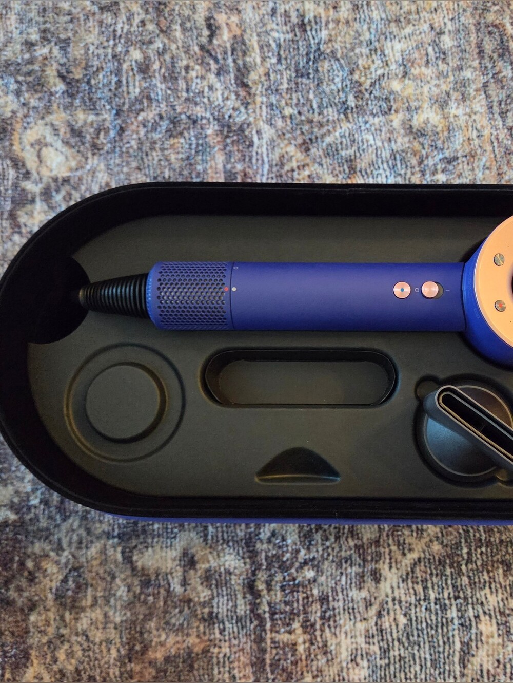 Dyson Hair Dryer In Prussian Blue/Copper